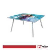 ราคา KASSA โต๊ะพับญี่ปุ่น รุ่น FROZEN ขนาด 60 x 60 ซม สีฟ้า (13555463012)