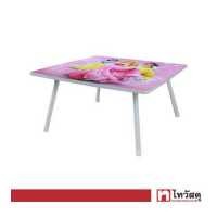 ราคา KASSA โต๊ะพับญี่ปุ่น รุ่น PRINCESS ขนาด 60 x 60 ซม สีชมพู (13564776965)