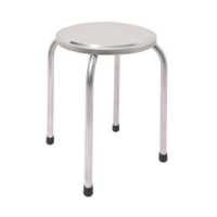 ราคา Q LINE เก้าอี้สเตนเลสกลม ชนิดที่นั่งใหญ่ 36 ซม ขา 25 มม ST 008 (12130607129)