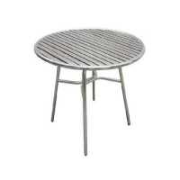 ราคา Q Line โต๊ะสนามสแตนเลสแบบกลม 75 ซม ST 112 (5734143)