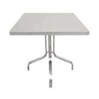 ราคา Q Line โต๊ะสแตนเลสเหลี่ยม75 75ซม ขาเหลี่ยม ST 117 (5735491)