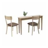 ราคา SB Design Square KONCEPT FURNITURE KONCEPT KONCEPT FURNITURE โต๊ะทานอาหาร Tersely โต๊ะอาหารไม้ล้วน (10837678665)