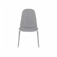 ราคา SB Design Square SB FURNITURE SB DESIGN SQUARE SB FURNITURE เก้าอี้ทานอาหาร เก้าอี้เหล็กเบาะผ้า Lalava ขนาด 54x60x88 ซม สีเทา (12361469726)