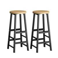 ราคา เก้าอี้บาร์ ทรงสูง เก้าอี้คาเฟ่ เก้าอี้กลม เก้าอี้เหล็ก แพ็ค 2 ตัว (18216694539)