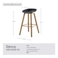 ราคา เก้าอี้บาร์ เก้าอี้คาเฟ่ เก้าอี้บาร์โมเดิร์น เก้าอี้ เก้าอี้แต่งบาร์ เก้าอี้ รุ่น Decco FANCYHOUSE (16253269136)