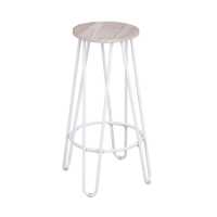 ราคา GHBathroom Mall เก้าอี้บาร์สตูล Delicato Essia 73 สีขาว ร้านค้าเเนะนำ (19351239852)