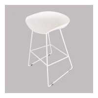 ราคา GHBathroom Mall PULITO สตูลสูงขาเหล็ก รุ่น DT1280WH ขนาด 47x48 5x80 ซม สีขาว ร้านค้าเเนะนำ (19351361466)