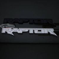 ราคา โลโก้ RAPTOR ติดฝากระบะท้าย ฟอร์ด เรนเจอร์ แร็พเตอร์ FORD RANGER RAPTOR ขนาด 5 5 x 33 cm (9849715112)