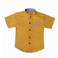 ราคา เสื้อเชิ้ตเด็กคอจีน เสื้อคอจีนเด็ก ผ้าคอนตอน นิ่มใส่สบาย (16230661199)