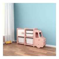 ราคา ชั้นวางของ เก็บของตู้เก็บของ Baby Truck Storage รถบัสสุดน่ารัก ชั้นเก็บของเล่นเด็ก ชั้นของเล่น ตู้เก็บของเล่นBOSO (12097362900)