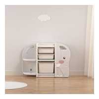 ราคา ชั้นวางของเล่นเด็ก ชั้นวางของ ที่เก็บของเล่นเด็ก ชั้นวางหนังสือ BOSO KIDS (12130574550)