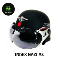 ราคา หมวกกันน็อค ครึ่งใบ Index Nazi A8 อินเด็กซ์ นาซี เอ 8 (14282010617)