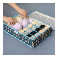 ราคา กล่องเก็บชุดชั้นใน กล่องชุดชั้นใน กล่องเก็บเสื้อใน กล่องเก็บถุงเท้า ที่เก็บชุดชั้นใน ช่องใส่ชุดชั้นใน ถุงผ้า ถุงเก็บ กล่องเก็บของ (14859302501)