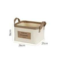 ราคา JustLiving ตะกร้าช่องเก็บของผ้าพับเก็บได้เก็บของเล่นเสื้อผ้าจัดระเบียบกล่องเก็บของในบ้านตะกร้าใส่ของที่จัดระเบียบในตู้เสื้อผ้าตะกร้าสำหรับเสื้อผ้าสกปรกผ้า (17294051435)