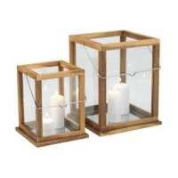 ราคา JYSK ตะเกียง BROMS ชุด2ชิ้น ไม้ ตะเกียงตกแต่ง ตะเกียงไฟแต่งสวน โคมไฟตกแต่ง โคมไฟแต่งสวน (12342933359)