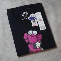 ราคา เสื้อยืด Uniqlo X KAWS UT Ut UNIQLO เสื้อยืด ลาย KAWS สีดํา ของแท้S 3XL (17397702303)