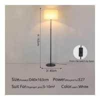 ราคา SUNMEIYI ไฟห้องนั่งเล่นหรูหราสไตล์วินเทจโคมไฟตั้งพื้นสร้างสรรค์สำหรับการศึกษาข้างเตียงนอนการตกแต่งผ้าแนวตั้งโคมไฟสร้างบรรยากาศ (18075772370)