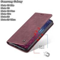 ราคา CaseMe เคสฝาพับหนัง เคสกันกระแทกสำหรับ Samsung Galaxy Note10 Lite Samsung Galaxy Note10 Samsung Galaxy Note10 Plus Samsung Galaxy Note20 Samsung Galaxy Note20 Ultra เคสพับแ (10488288478)