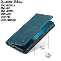 ราคา CaseMe เคสฝาพับหนัง เคสกันกระแทกสำหรับ Samsung Galaxy Note10 Lite Samsung Galaxy Note10 Samsung Galaxy Note10 Plus Samsung Galaxy Note20 Samsung Galaxy Note20 Ultra เคสพับแ (10488161628)