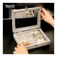 ราคา YEYA ต่างหู กล่องเครื่องประดับ กล่องเครื่องประดับขนาดใหญ่ กล่องใส่เครื่องประดับ กล่องเก็บเครื่องประดับ กล่องเก็บต่างหู สร้อยคอ กล่องต่างหู กล่องเก็บครื่องประดับ ต่างหูสร้อยคอ ที่ใส (15641103638)