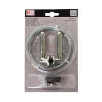 ราคา ลวดสลิงผ้าม่าน ลวดสลิง ลวดแขวนผ้า ลวดแขวนผ้าม่าน ราวแขวน ชุดลวดสลิง อุปกรณ์ผ้าม่าน (799680100)