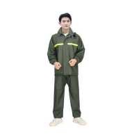 ราคา ชุดเสื้อกันฝนแบบแยกชิ้นชุดกันฝนเรืองแสงผู้ใหญ่กันฝนกันกางเกงกันฝน (19465681334)