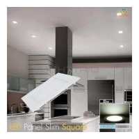 ราคา แพ็ค2 LIGHTTRIO LED SLIM PANEL SQUARE โคมไฟดาวไลท์ฝังฝ้า ทรงสี่เหลี่ยม 6W แสง Warm white (100530731)