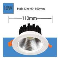 ราคา 220V 5W 10W 15W Eecessed LED Celling สปอตไลท์ไฟ LED ขนาดเล็ก Downlight LED กลม COB Downlight สำหรับห้องครัวห้องนอนไฟเพดาน (9235788396)