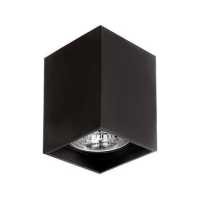 ราคา โคมดาวน์ไลท์หน้าเหลี่ยมติดลอย 4 นิ้ว 1xE27 LUZINO รุ่น MZF401 BK สีดำ (16616964270)