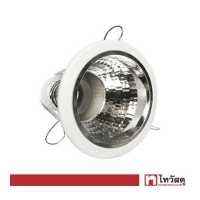 ราคา โคมดาวน์ไลท์หน้ากลม 5 นิ้ว 1xE27 D Brite LUZINO รุ่น P5001 WH สีขาว (16617059057)