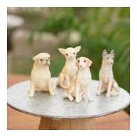 ราคา C C HOME Vintage Ceramic Dog Set Small Set 4 ตุ๊กตาเซรามิก ตุ๊กตาตกแต่งบ้าน ของตกแต่งบ้าน ตุ๊กตาหมาแต่งบ้าน ตุ๊กตาแต่งบ้าน เซ็ต4ชิ้น ตุ๊กตาหมาเซรามิค (7100782999)