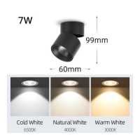 ราคา CHENBEN ดาวน์ไลท์ไฟติดเพดาน LED พับได้220V ไฟสปอตไลท์ติดเพดาน7W 10W 15W ไฟ Led สำหรับห้องครัวห้องนั่งเล่นในร่ม (10511606792)