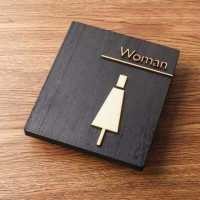 ราคา FudFudAR ฝุด ฝุด อะ ป้ายห้องน้ำ แบบที่ 26 ป้ายห้องน้ำไม้ Wood Wooden ป้ายห้องน้ำ DIY minimal สไตล์มินิมอล modern โมเดริ์น nordic นอร์ดิก Toilet (10725080747)