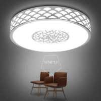 ราคา โคมไฟติดเพดานทรงกลม LED โคมซาลาเปา 12วัตต์ 18W 24W ไฟขนมปังLED ขาวบริสุทธิ์ ไฟตกแต่งห้อง สี โคมไฟแขวน เบาและบางลง แสงสีขาว สีวอร์มติดตั้งในห้องนอนการศึกษาระเบียง (11686155646)