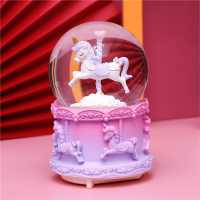 ราคา Snowball Music box กล่องดนตรีหิมะ คริสตัลบอล มีเสียงดนตรี แถมฟรี ถ่าน AAA 3 ก้อน (11558208638)