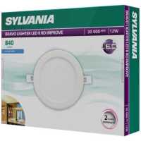 ราคา SYLVANIA ดาวน์ไลท์ BRAVO LIGHTER LED II RD 12W DL IMPROVE แสงเดย์ไลท์ (9730083356)