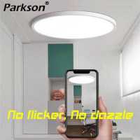 ราคา Ultrathin LED Ceiling Lights 6W 48W AC 85 265V Oyster Light Modern LED Panel Light for Living Room Surface Mounted Led Ceiling Down Light (16567787183)