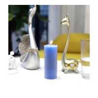ราคา Global House COZY เทียนหอม ขนาด 4 7x12 ซม Candle BLL สีฟ้า รับประกันของเเท้ (10320881652)