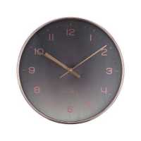 ราคา INDEX LIVING MALL นาฬิกาติดผนัง รุ่นดัสกิ้น ขนาด 12 นิ้ว สีฟ้าเข้ม โรสโกลด์ (10284106803)