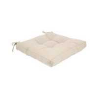 ราคา INDEX LIVING MALL เบาะรองนั่ง รุ่นเพลด ขนาด 45 x 45 x 9 ซม สีเบจ (14410347077)