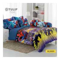 ราคา New TULIP ชุดเครื่องนอน ผ้าปูที่นอน ผ้าห่มนวม รุ่น TULIP Delight พิมพ์ลายด้วยระบบดิจิตอลปริ้นลิขสิทธิ์แท้ Marvel ลายSpider man รหัส DLD001 (16858686104)