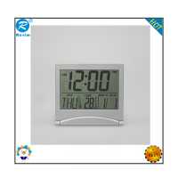 ราคา Resim Folding Desktop Perpetual Calendar Electronic Clock Ultra Thin Travel With Date Temperature Alarm Clock (18563797194)