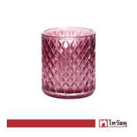 ราคา เชิงเทียนแก้ว Ruby KASSA HOME รุ่น V843C 12 RD สีแดง (16200741660)