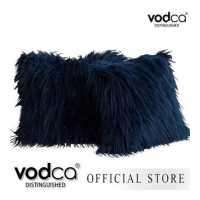 ราคา Vodca ปลอกหมอนอิงขนเฟอร์ หมอนอิงโซฟาอย่างดี ขนไม่หลุดง่าย ของตกแต่งบ้าน 45x45 CM รุ่น JT D10 (5581854981)