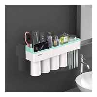 ราคา BestoreHome สินค้าขายเเยก ที่กดยาสีฟันอัตโนมัติ ชั้นวางแก้วน้ำแม่เหล็ก ที่ใส่แปรงสีฟัน ที่เก็บแก้วน้ำแปรงสีฟัน (11650913568)