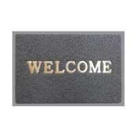 ราคา HomePro พรมเช็ดเท้าดักฝุ่น WELCOME 40X60 ซม สีเทา แบรนด์ ME LIVING (18784023934)