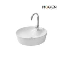 ราคา MOGEN MA453 อ่างล้างหน้า ชนิดวางบนเคาน์เตอร์ สีขาว (16636451537)