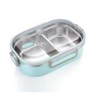ราคา กล่องข้าว 2 ช่อง กล่องข้าวกลางวัน กล่องข้าวสแตนเลส กล่องใส่อาหาร Bento กล่องข้าวไมโครเวฟ กล่อง Take away กล่องเบนโตะ Portable lunch กล่อง (17596023286)