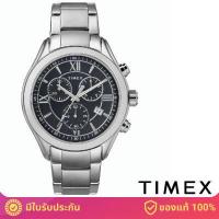 ราคา Timex TW2R66100 Miami Chronograph นาฬิกาข้อมือผู้ชาย สีเงิน (2304326120)