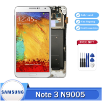 ราคา จอ LCD SUPER AMOLED ขนาด5 7 สำหรับ Samsung Galaxy Note 3 หน้าจอสัมผัส LCD หน้าจอดิจิไทเซอร์ขนาด N9005นิ้วสำหรับซ่อมรุ่น Galaxy Note 3 N900A N9002 N900 3G (14021762277)